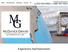 Tablet Screenshot of mcgavickgraves.com